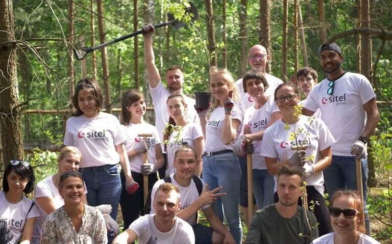 Czas na&nbsp;Las z&nbsp;firmą Sitel Polska – Warszawa