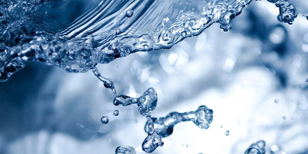 cząsteczki wody