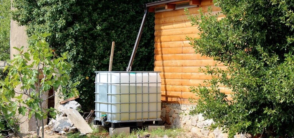 zbiornik na deszczówkę sposobem retencji wody