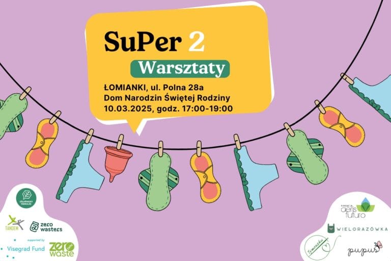Warsztaty SuPer 2 - Zrównoważona menstruacja