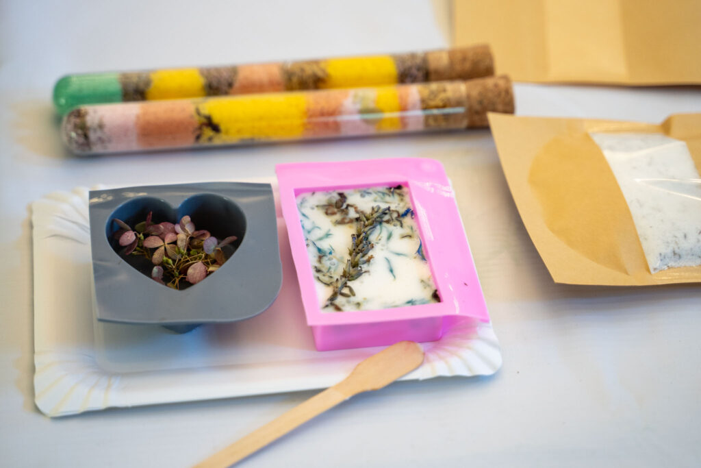 Warsztaty domowe kosmetyki DIY - wykonane produkty