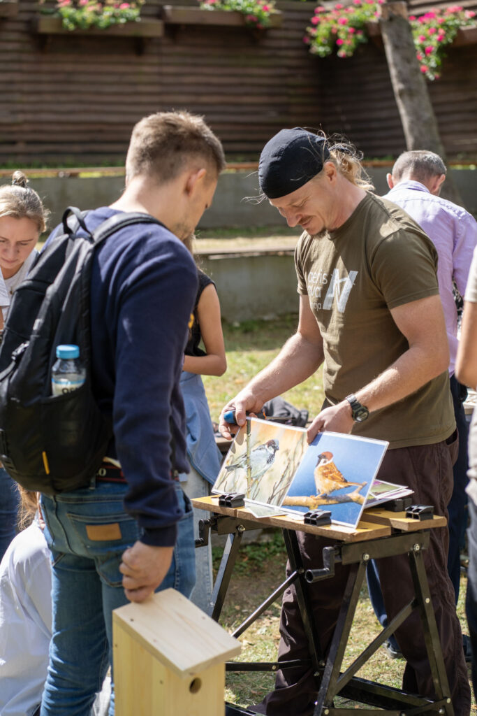 Prelekcje ekologiczne i warsztaty - zajęcia o ptakach